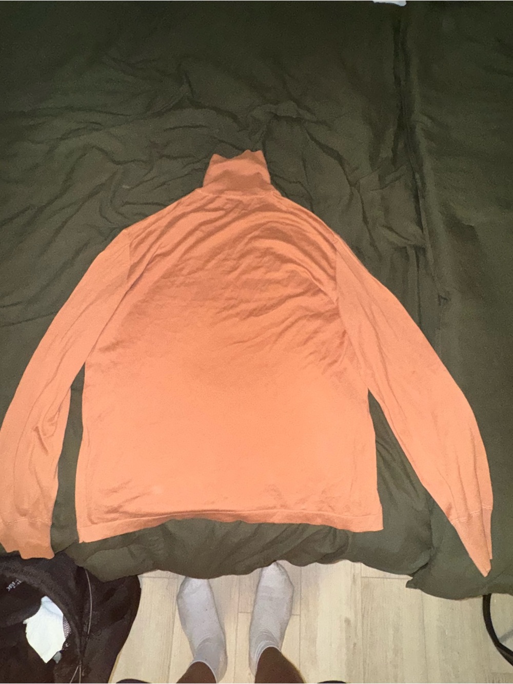 Tom Ford Orange Turtleneck Sweater